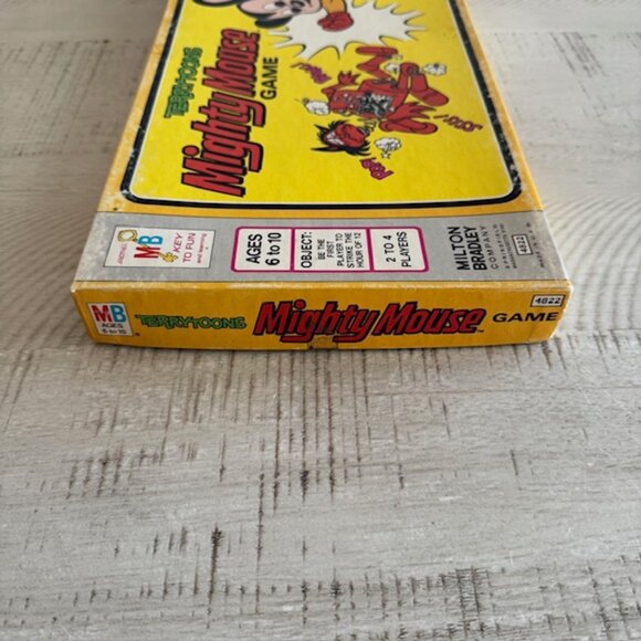 UNPUNCHED 1978 Milton Bradley Terrytoons Mighty Mouse Game #4822 - Picture 8 of 11